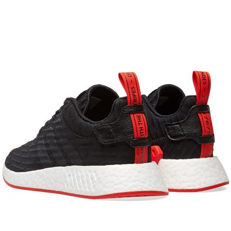 adidas nmd r2 pk schwarz rot|Adidas nmds original.